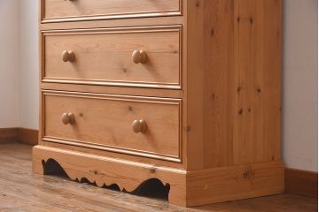 中古　THE PENNY　WISE(ペニーワイズ) Paul Wilson(ポール　ウィルソン)シリーズ　B7　4段チェスト(引き出し)(定価14万円)