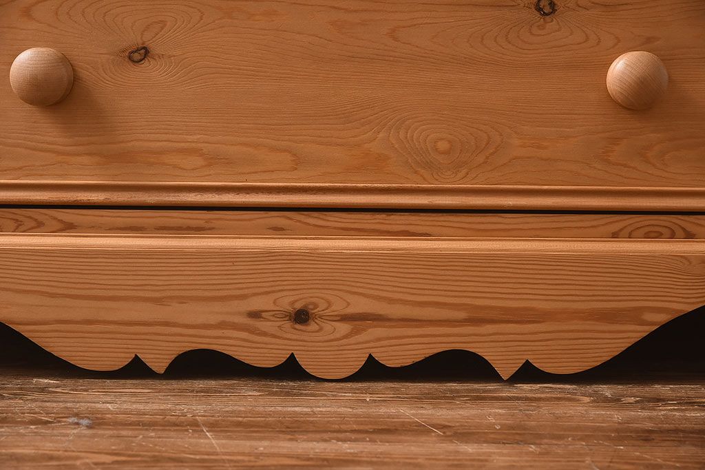 中古　THE PENNY　WISE(ペニーワイズ) Paul Wilson(ポール　ウィルソン)シリーズ　B7　4段チェスト(引き出し)(定価14万円)