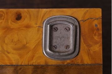 アンティーク雑貨　和製アンティーク　異素材の組み合わせがユニークな姫鏡台(小型ドレッサー、化粧台)