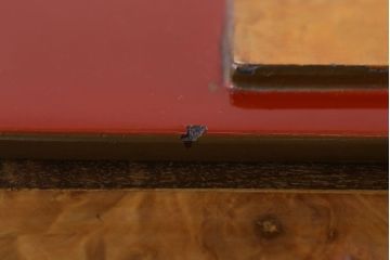 アンティーク雑貨　和製アンティーク　異素材の組み合わせがユニークな姫鏡台(小型ドレッサー、化粧台)