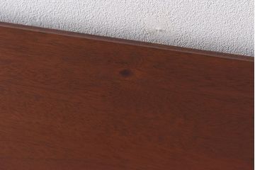 アンティーク家具　イギリスアンティーク　マホガニー　細かな引き出しが魅力の薄型コンソールテーブル(サイドテーブル)