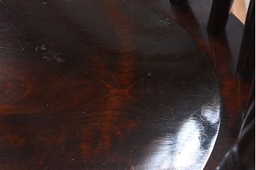 中古　松本民芸家具　SP型　艶のある質感が美しいスピンドルチェア(ダイニングチェア、椅子)(1)