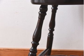 中古　松本民芸家具　SP型　艶のある質感が美しいスピンドルチェア(ダイニングチェア、椅子)(1)