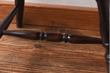 中古　松本民芸家具　SP型　艶のある質感が美しいスピンドルチェア(ダイニングチェア、椅子)(1)