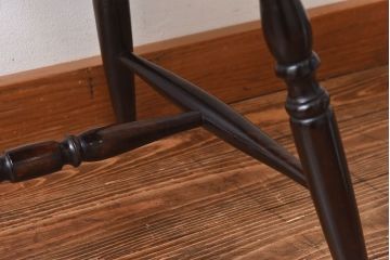 中古　松本民芸家具　SP型　艶のある質感が美しいスピンドルチェア(ダイニングチェア、椅子)(1)