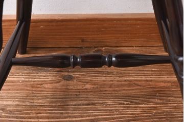 中古　松本民芸家具　SP型　艶のある質感が美しいスピンドルチェア(ダイニングチェア、椅子)(2)