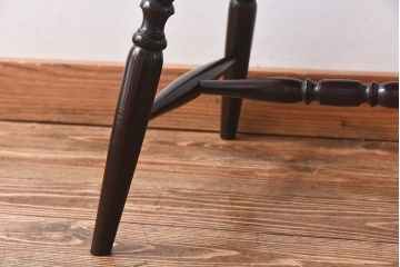 中古　松本民芸家具　SP型　艶のある質感が美しいスピンドルチェア(ダイニングチェア、椅子)(2)