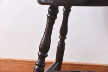 中古　松本民芸家具　SP型　艶のある質感が美しいスピンドルチェア(ダイニングチェア、椅子)(2)