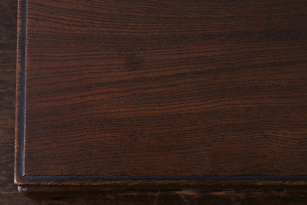 アンティーク雑貨　和製アンティーク　総ケヤキ材使用の上質な花台(盆栽卓、飾り台)