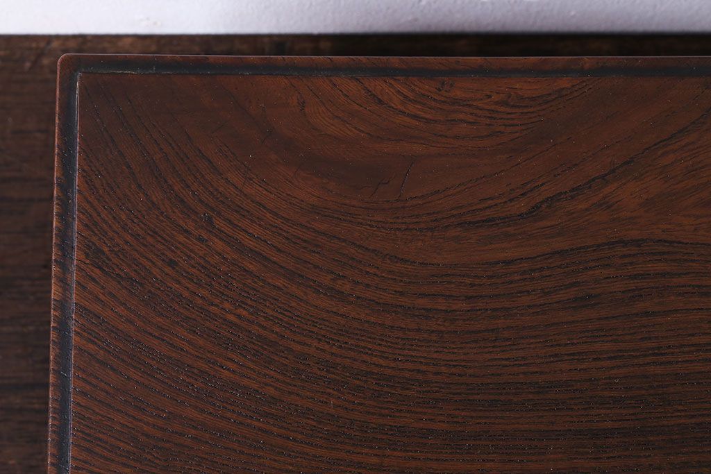 アンティーク雑貨　和製アンティーク　総ケヤキ材使用の上質な花台(盆栽卓、飾り台)