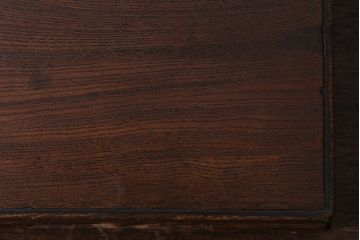 アンティーク雑貨　和製アンティーク　総ケヤキ材使用の上質な花台(盆栽卓、飾り台)