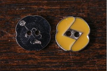アンティーク雑貨　ビンテージ　マットカラーがおしゃれなボタンセット
