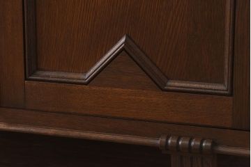 ビンテージ　神戸洋家具　永田良介商店 下駄箱(シューズボックス、収納棚)(定価約38万円)