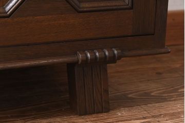 ビンテージ　神戸洋家具　永田良介商店 下駄箱(シューズボックス、収納棚)(定価約38万円)
