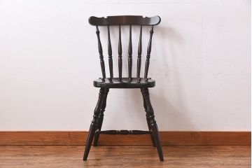 中古　松本民芸家具　SP型　スピンドルチェア(ダイニングチェア、椅子)