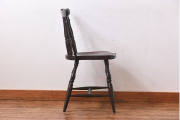 中古　松本民芸家具　SP型　スピンドルチェア(ダイニングチェア、椅子)