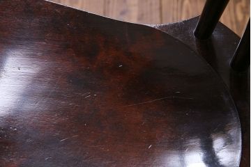 中古　松本民芸家具　SP型　艶のある質感が美しいスピンドルチェア(ダイニングチェア、椅子)(3)