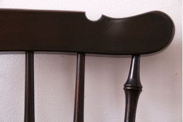 中古　松本民芸家具　SP型　艶のある質感が美しいスピンドルチェア(ダイニングチェア、椅子)