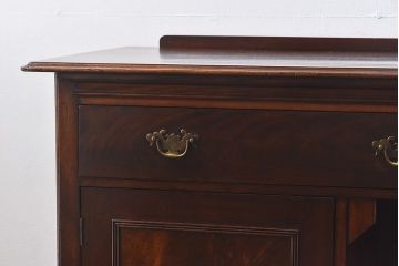 アンティーク家具　1920年頃　マホガニー材　高級感漂うカウンターテーブル(サイドボード、サイドキャビネット、デスク、在宅ワーク、在宅用)