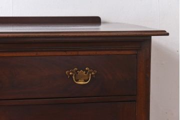 アンティーク家具　1920年頃　マホガニー材　高級感漂うカウンターテーブル(サイドボード、サイドキャビネット、デスク、在宅ワーク、在宅用)