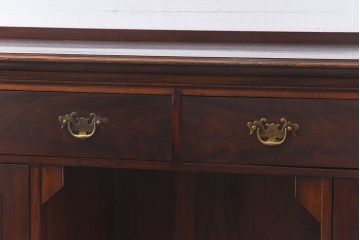 アンティーク家具　1920年頃　マホガニー材　高級感漂うカウンターテーブル(サイドボード、サイドキャビネット、デスク、在宅ワーク、在宅用)