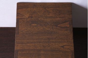 アンティーク家具　和製アンティーク　古い引手が味わい深い小引き出し(小物入れ、小物収納)