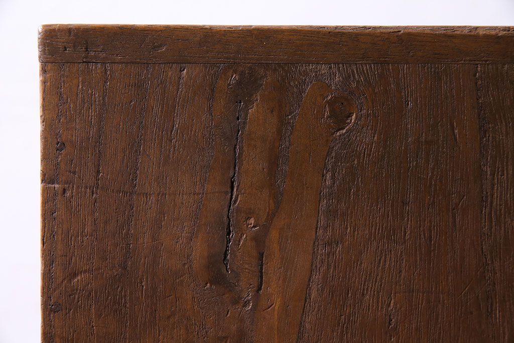 アンティーク家具　和製アンティーク　古い引手が味わい深い小引き出し(小物入れ、小物収納)