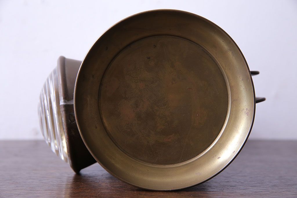 アンティーク雑貨　日本製　NAKAMURA SENTO(中村船燈)　渋さがある手持ちオイルランプ(船舶照明器具、カンテラ)