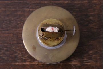 アンティーク雑貨　日本製　NAKAMURA SENTO(中村船燈)　渋さがある手持ちオイルランプ(船舶照明器具、カンテラ)