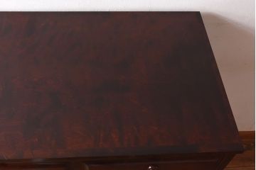 中古　北海道民芸家具　特注品　奥行のある仕様の整理タンス(チェスト)