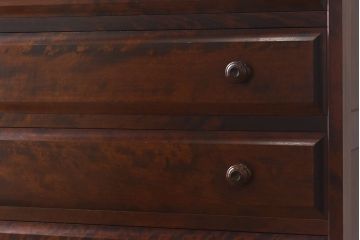 中古　北海道民芸家具　特注品　奥行のある仕様の整理タンス(チェスト)