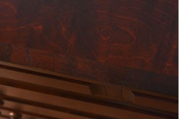 中古　北海道民芸家具　特注品　奥行のある仕様の整理タンス(チェスト)