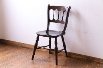 中古美品　松本民芸家具　#49A　ワイコムチェア(ダイニングチェア)