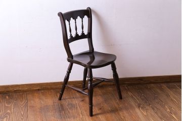 中古美品　松本民芸家具　#49A　ワイコムチェア(ダイニングチェア)