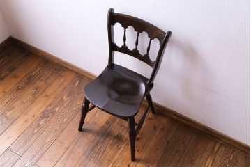 中古美品　松本民芸家具　#49A　ワイコムチェア(ダイニングチェア)