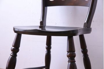 中古美品　松本民芸家具　#49A　ワイコムチェア(ダイニングチェア)
