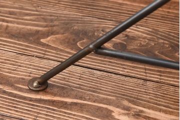 ラフジュオリジナル 薄型アイアンラック・中(オープンシェルフ、陳列棚、飾り棚)(2)