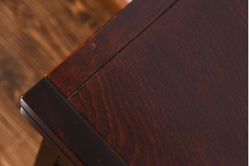 中古　旭川家具　北樹シリーズ　90K　天板付　緻密な木肌が美しい水屋下台(戸棚、サイドボード)(定価約20万円)