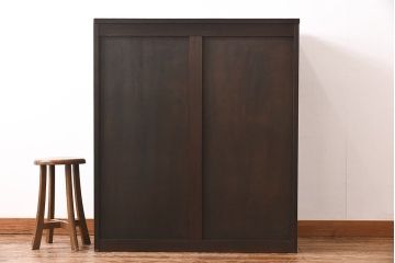 中古　伝統工芸軽井沢彫り　竹の図柄が珍しい上質なチェスト(衣装箪笥、引き出し、洋服ダンス)