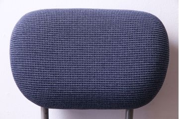 レトロ家具　レトロな雰囲気漂うシンプルな回転椅子(ワークチェア、イス、回転チェア)(R-028035)