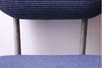 レトロ家具　レトロな雰囲気漂うシンプルな回転椅子(ワークチェア、イス、回転チェア)(R-028035)