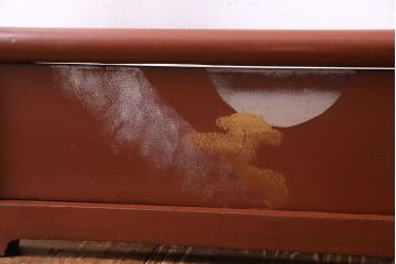 アンティーク雑貨　和製アンティーク　細かな意匠が味わい深い二つ折り衣桁(着物掛け、和服用ハンガー)