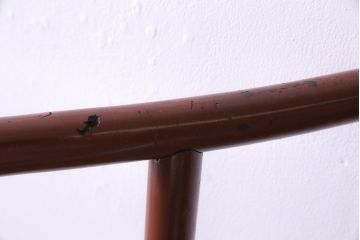 アンティーク雑貨　和製アンティーク　細かな意匠が味わい深い二つ折り衣桁(着物掛け、和服用ハンガー)