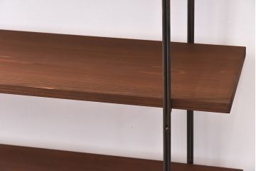 ラフジュオリジナル 薄型アイアンラック【大】(オープンシェルフ、陳列棚、飾り棚)(1)