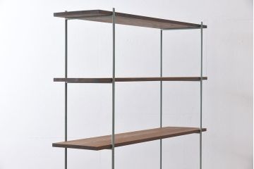 ラフジュオリジナル ペイントアイアンラック【小】(オープンシェルフ、陳列棚、飾り棚)