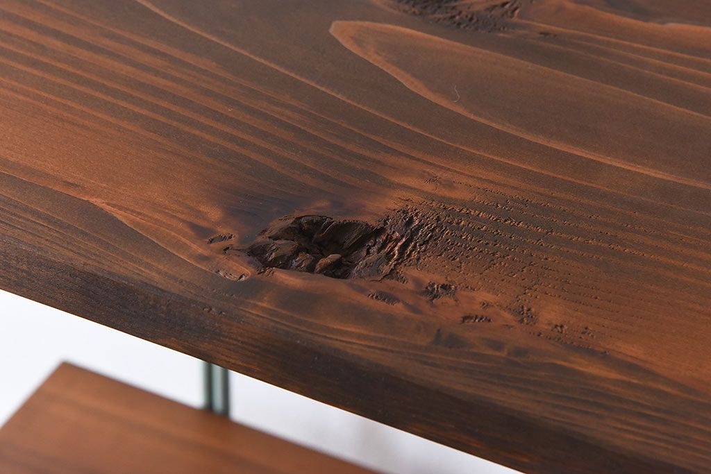 ラフジュオリジナル ペイントアイアンラック【小】(オープンシェルフ、陳列棚、飾り棚)