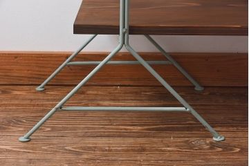 ラフジュオリジナル ペイントアイアンラック【小】(オープンシェルフ、陳列棚、飾り棚)