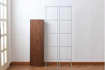 ラフジュオリジナル ペイントアイアンラック【小】(オープンシェルフ、陳列棚、飾り棚)