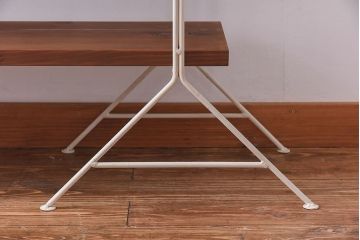 ラフジュオリジナル 薄型アイアンラック【中】(オープンシェルフ、陳列棚、飾り棚)(3)