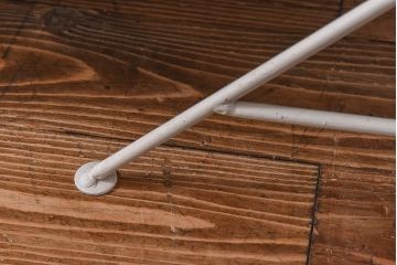 ラフジュオリジナル 薄型アイアンラック【中】(オープンシェルフ、陳列棚、飾り棚)(3)